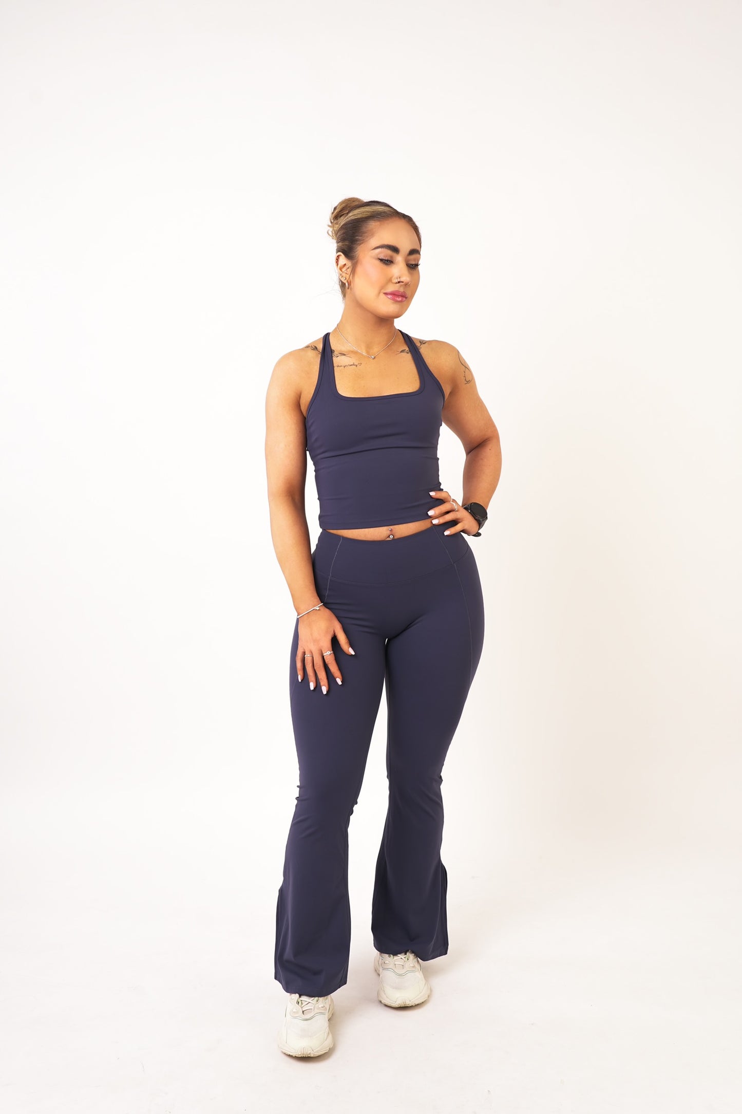 Navy Racer Top - Kira