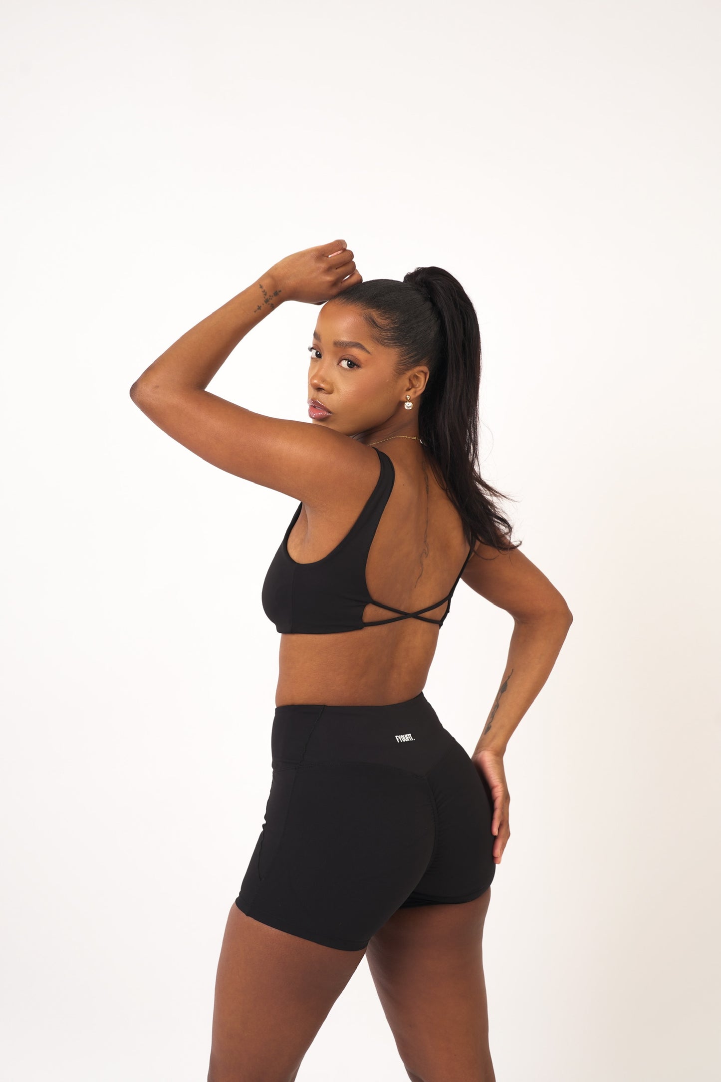 Black Sports Short- Aly