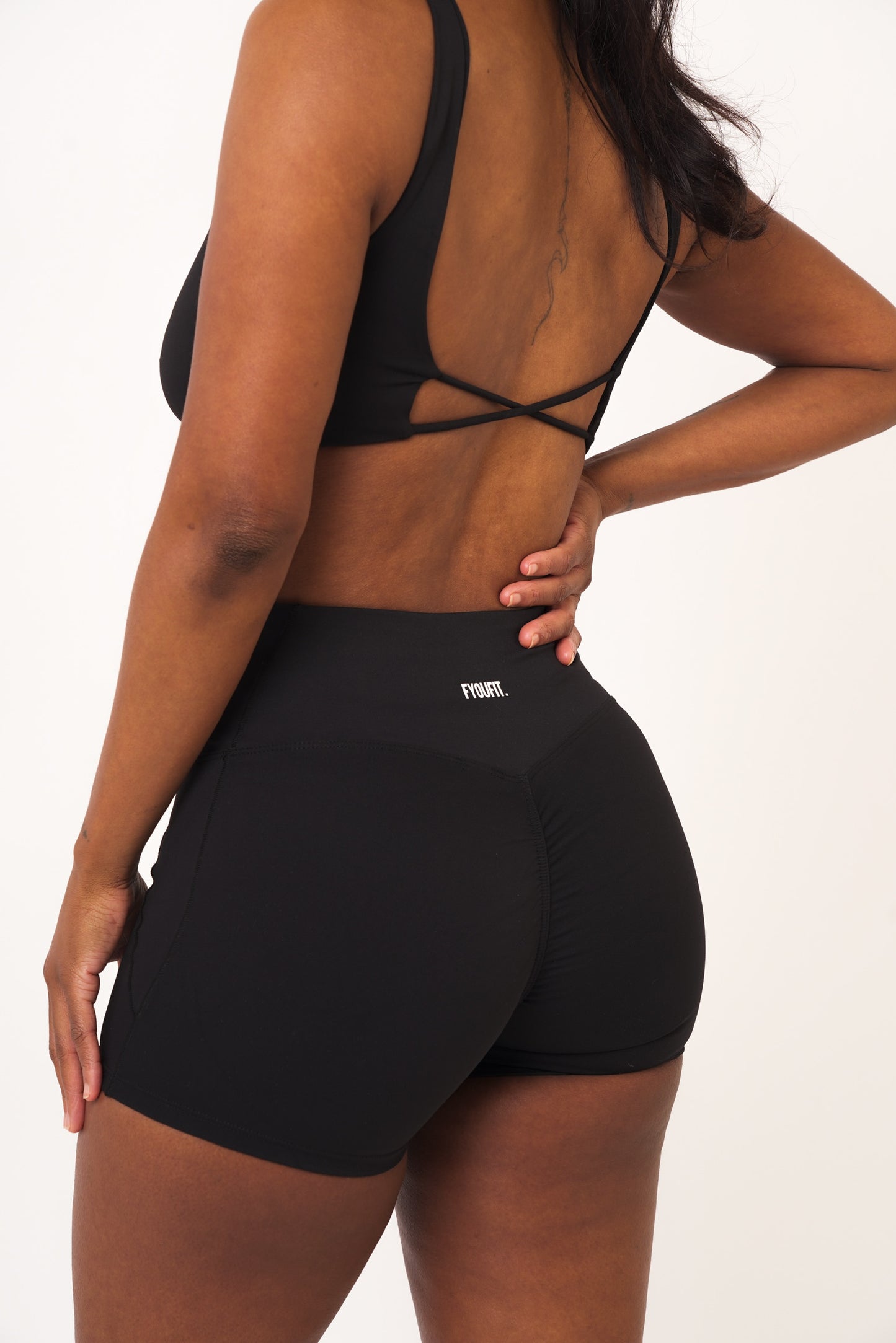 Black Sports Short- Aly