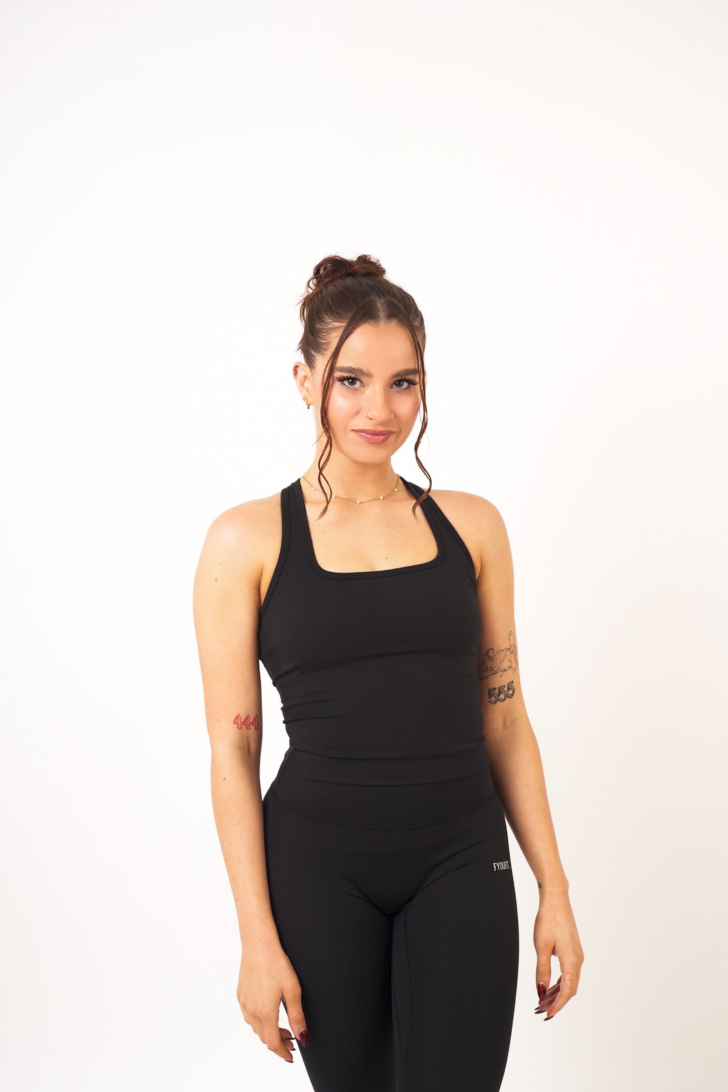 Black Racer Top - Kira