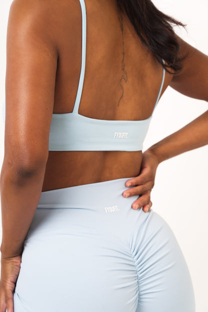 Baby Blue Cropped Top - Emily