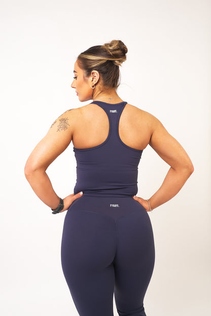 Navy Racer Top - Kira
