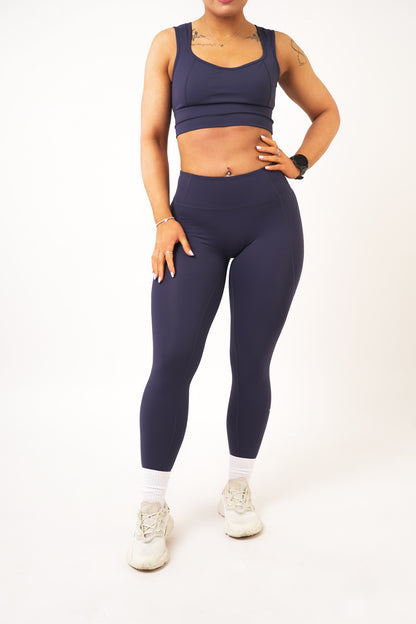 Navy Leggings - Kira