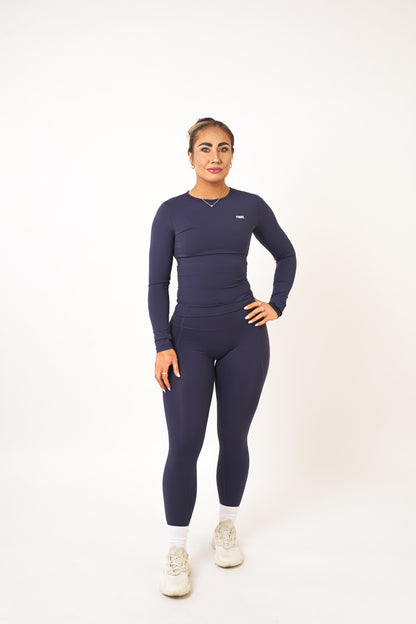 Navy Leggings - Kira